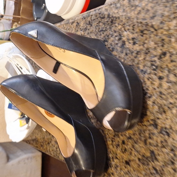 Guess Black Wedges - Picture 2 of 3
